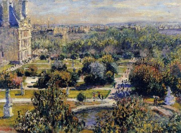 Claude Monet Werke - die Tulleries Claude Monet